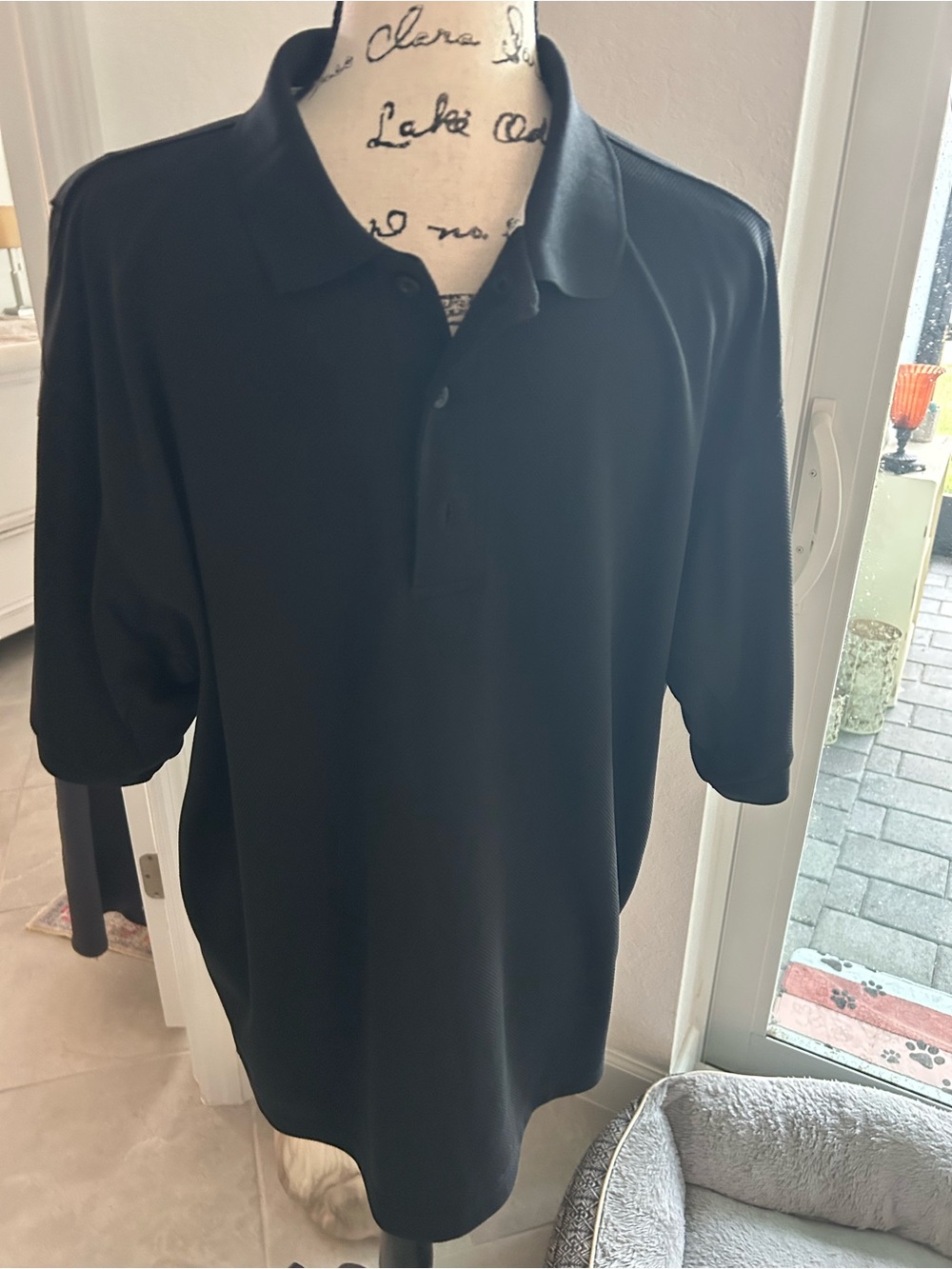 Columbia PFG Men's Black Polo Shirt - Classic Short Sleeve